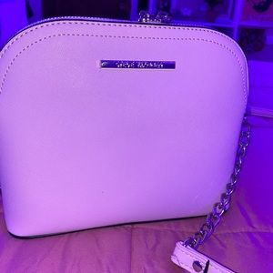 light pink steve madden crossbody purse